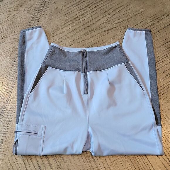 Free People size XS light blue hightop joggers NWOT 💙🤍 - Picture 1 of 12